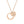 Accessories - Heart Cutout Necklace - Engravable Sterling Steel - Dipaliz one Size / 18k Rose Gold Pvd Coating