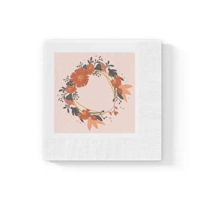 Elevate your Event with Elegant White Coined Napkins - Home Decor