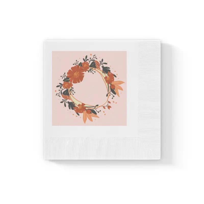 Elevate your Event with Elegant White Coined Napkins - Home Decor