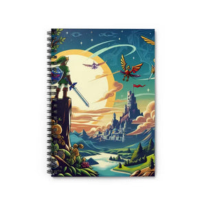 Epic Adventure Spiral Notebook - Creative Journal - Dipaliz - one Size - Journals