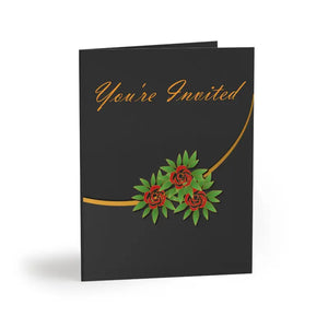 Greeting Cards with Matching White Envelopes - Vibrant Matte - Dipaliz - 24 Pcs / 4.25” x 5.5” - & Note