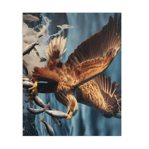 Epic Eagle Puzzle - High-quality Chipboard Swooping Design - Dipaliz - Jigsaw Puzzles