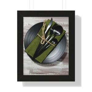 Framed Vertical Poster - Bold Modern Wall Art - Dipaliz - 11’’ x 14’’ / Black - Posters Prints & Visual Artwork