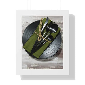 Framed Vertical Poster - Bold Modern Wall Art - Dipaliz - 11’’ x 14’’ / White - Posters Prints & Visual Artwork