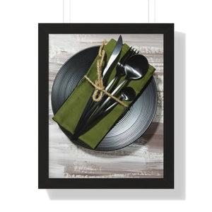 Framed Vertical Poster - Bold Modern Wall Art - Dipaliz - 16″ x 20″ / Black - Posters Prints & Visual Artwork