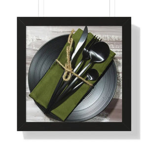 Framed Vertical Poster - Bold Modern Wall Art - Dipaliz - 16″ x / Black - Posters Prints & Visual Artwork