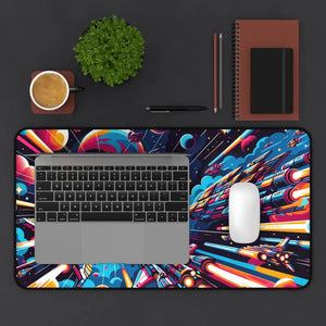 Computer Accessories - Epic Space Battle Desk Mat Ultimate Workspace Galaxy Design - Dipaliz