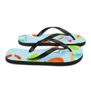 Slip Resistant Flip Flop Beach Print Summer Style - Dipaliz - Slippers
