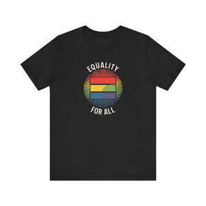 Soft Unisex Jersey Tee Equality for All Gay Pride Dipaliz - T-shirts