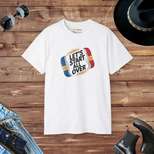 Fresh Ultra Cotton Tee Start Unisex Design Dipaliz - T-shirts
