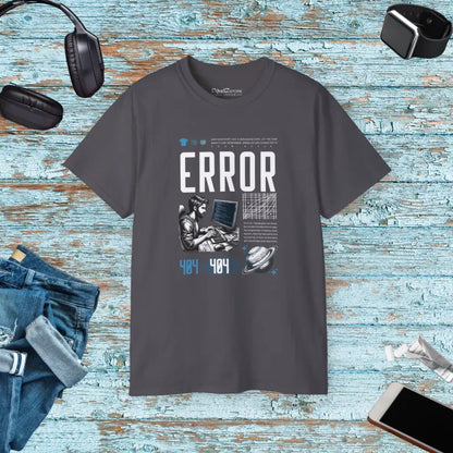 Error 404 Coding Master Tee - Unisex Ultra Cotton Classic - Charcoal / s T-shirt