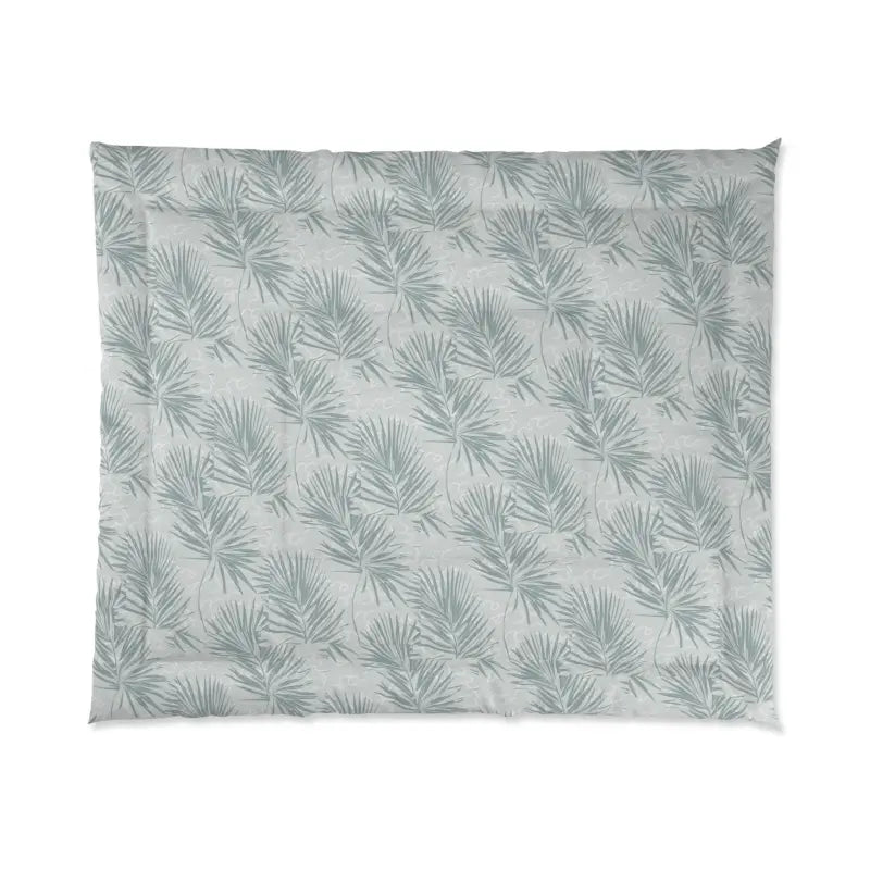 Escape to Luxury with Cozy Nights Palm Leaves Comforter - Home Decor