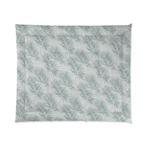 Palm Leaves Comforter Tropical Chic Bedding Dipaliz - Quilts & Comforters