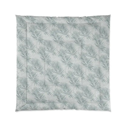 Escape to Luxury with Cozy Nights Palm Leaves Comforter - Home Decor