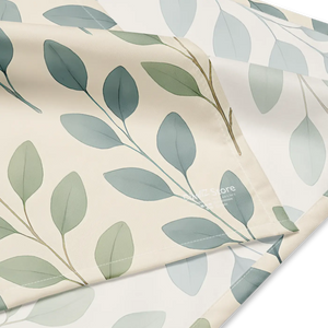 Eucalyptus Leaves Print Bandana - Upf50 Sun Protection - Dipaliz - Bandanas & Headties