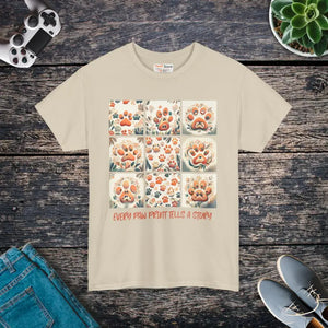 Vibrant Unisex Heavy Cotton Tee Cool Story - Dipaliz - Sand / s - T-shirts