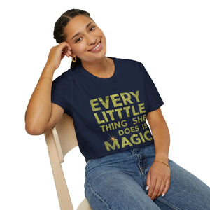 Soft Magic Cotton Tee Every Little Thing she does - Dipaliz - T-shirts