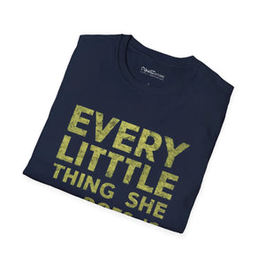 Soft Magic Cotton Tee Every Little Thing she does - Dipaliz - T-shirts