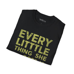 Soft Magic Cotton Tee Every Little Thing she does - Dipaliz - T-shirts
