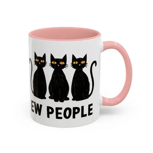 Introvert Ew People Accent Coffee Mug Cat Lover Gift - Dipaliz - Mugs