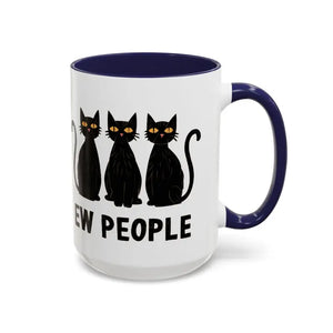Introvert Ew People Accent Coffee Mug Cat Lover Gift - Dipaliz - Mugs