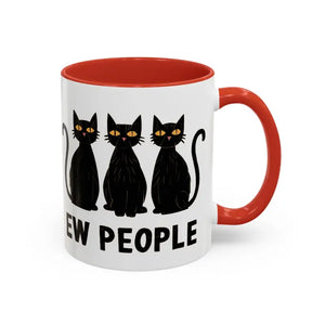 Introvert Ew People Accent Coffee Mug Cat Lover Gift - Dipaliz - Mugs