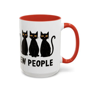 Mug - Ew People Introvert Accent Coffee 11oz Two Tone - Dipaliz
