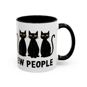 Mug - Ew People Introvert Accent Coffee 11oz Two Tone - Dipaliz
