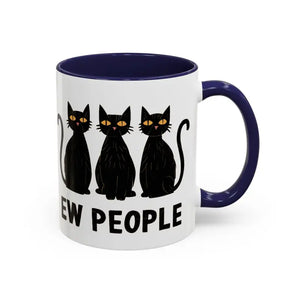 Mug - Ew People Introvert Accent Coffee 11oz Two Tone - Dipaliz