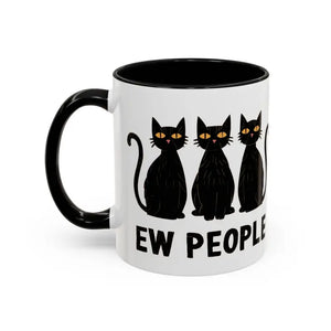 Mug - Ew People Introvert Accent Coffee 11oz Two Tone - Dipaliz