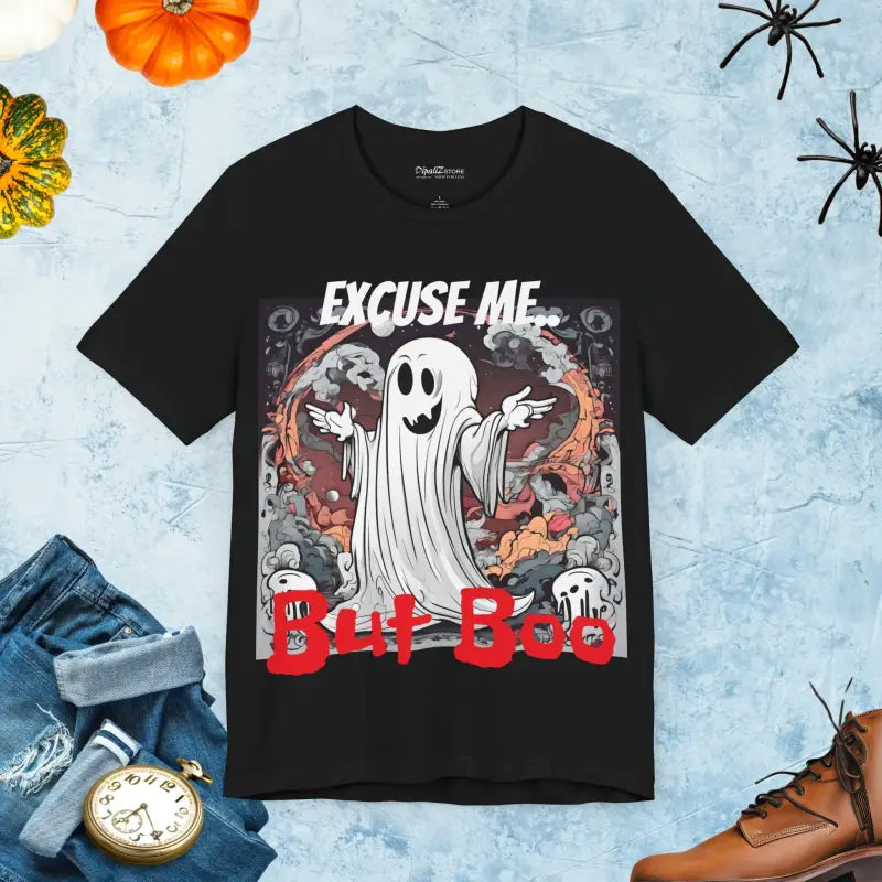 Boo-tiful Halloween Unisex Jersey Short Sleeve Tee - Black / s T-shirt