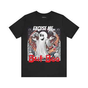 Unisex Jersey Short Sleeve Tee - Boo Halloween Cotton - Dipaliz - T-shirts