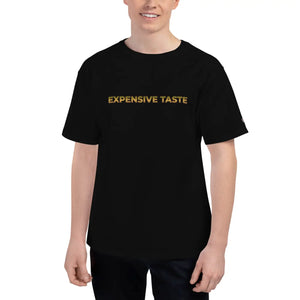 Luxury Taste Champion T-shirt - Left Sleeve Style - Dipaliz - T-shirts