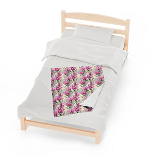 Velveteen Plush Blanket - Ultimate Cozy Luxury Softness - Dipaliz - 30’’ × 40’’ - Blankets