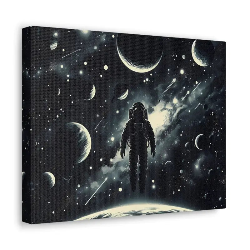 Explore the Cosmos with Astronaut Canvas Gallery Wraps