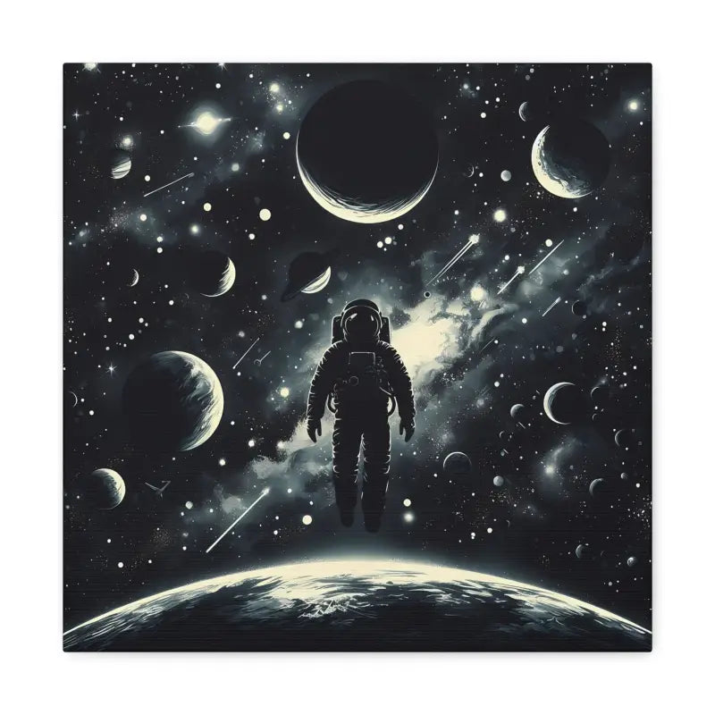 Explore the Cosmos with Astronaut Canvas Gallery Wraps - 16″ x / 1.25’’