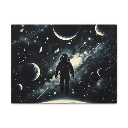 Explore the Cosmos with Astronaut Canvas Gallery Wraps - 16″ x 12″ / 1.25’’