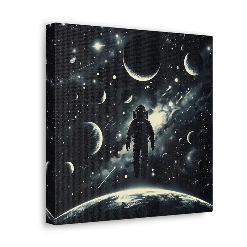 Explore the Cosmos with Astronaut Canvas Gallery Wraps