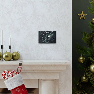 Astronaut Canvas Gallery Wraps Cosmic Vibes Space Art - Dipaliz - Prints