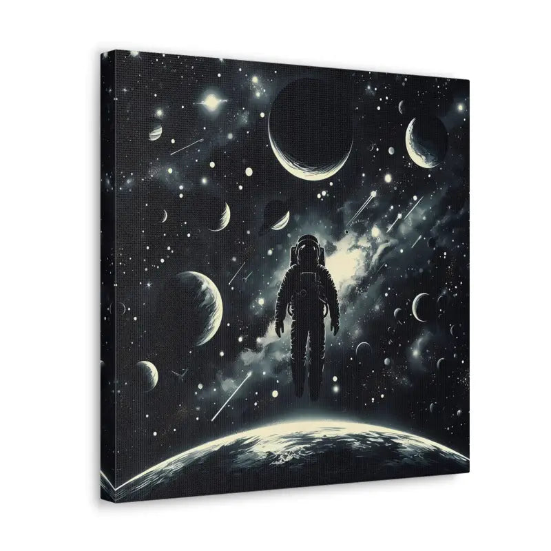 Explore the Cosmos with Astronaut Canvas Gallery Wraps