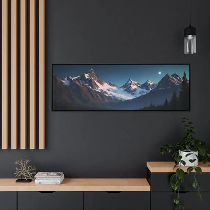 Mountain Magic Night on Gallery Canvas Wraps