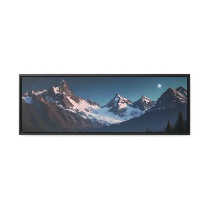 Mountain Magic Night on Gallery Canvas Wraps