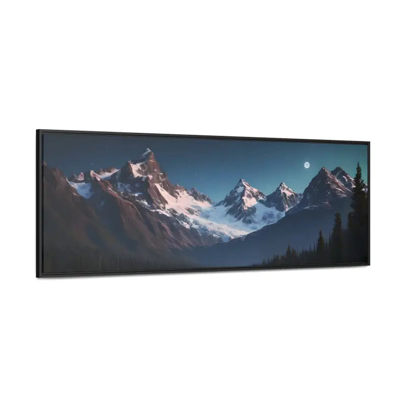 Mountain Magic Night on Gallery Canvas Wraps