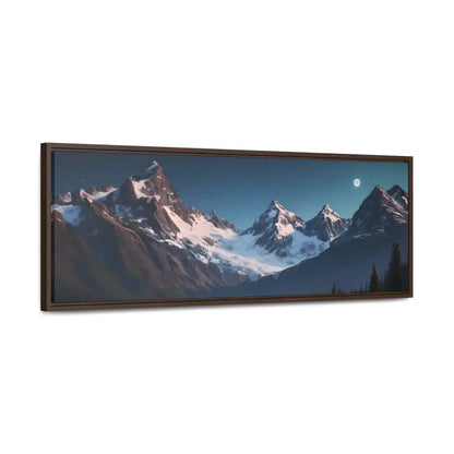 Mountain Magic Night on Gallery Canvas Wraps