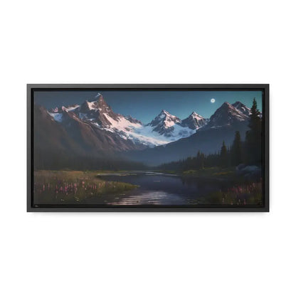 Mountain Magic Night on Gallery Canvas Wraps