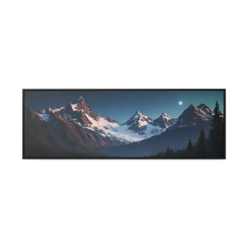 Mountain Magic Night on Gallery Canvas Wraps