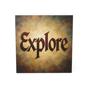 Vibrant Explore Note Cube - Inspirational Sticky Memo - Dipaliz - Notes