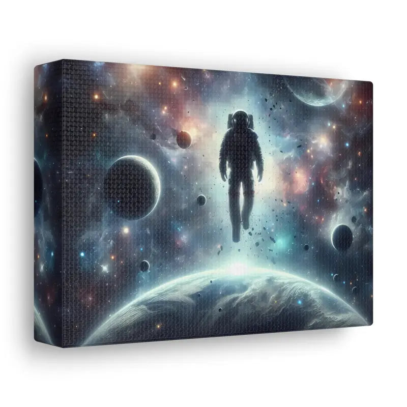 Explore Outer Space with Astronaut Canvas Gallery Wraps