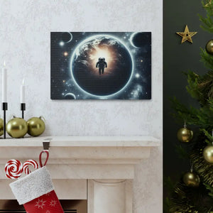 Canvas - Cosmic Astronaut Gallery Wraps - Space Art - Dipaliz