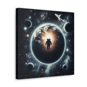 Canvas - Cosmic Astronaut Gallery Wraps - Space Art - Dipaliz